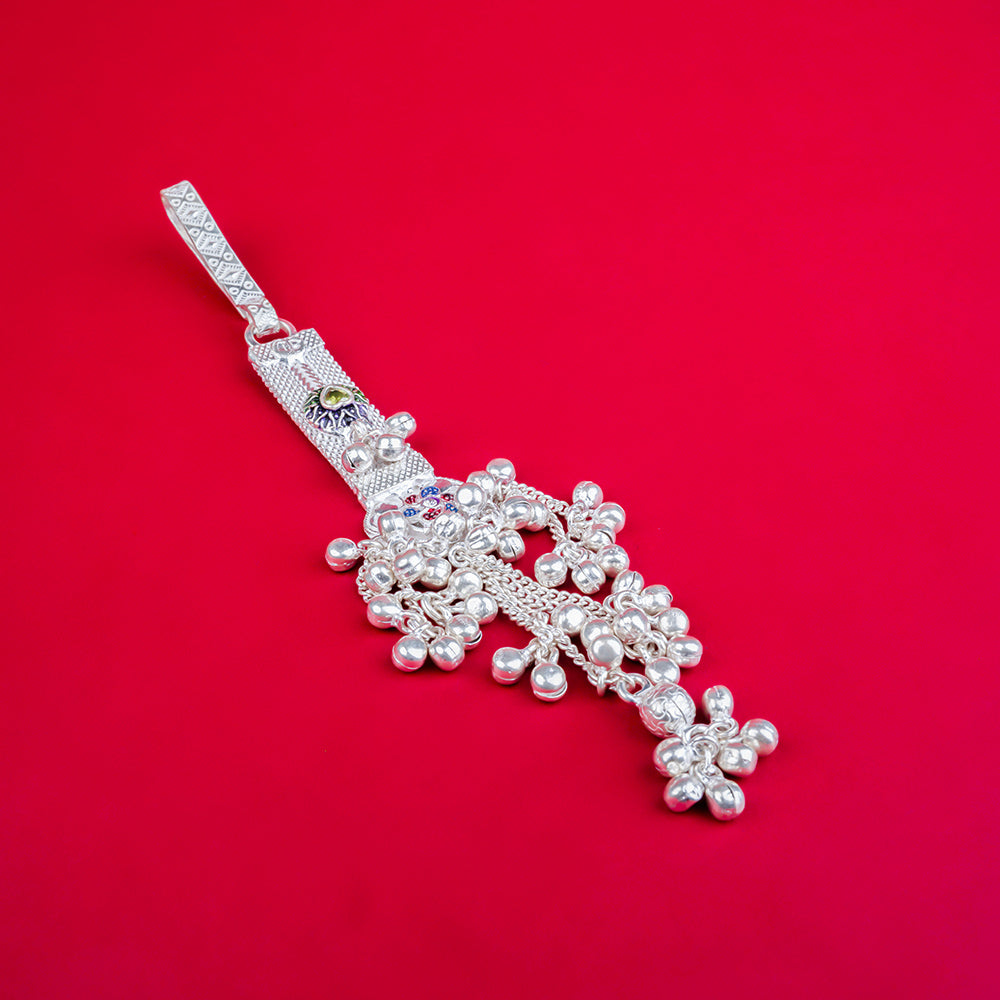 Single Strip Juda With Heart Shape Stone